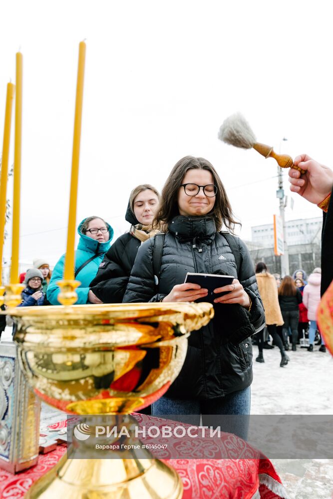Освящение зачеток в Иванове