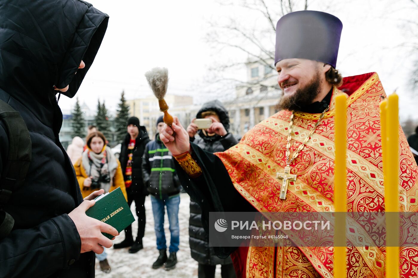 Освящение зачеток в Иванове