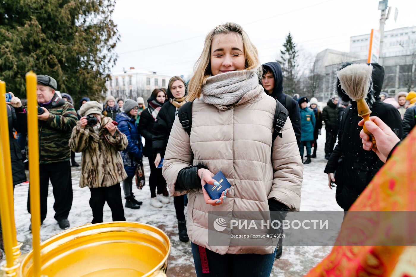 Освящение зачеток в Иванове