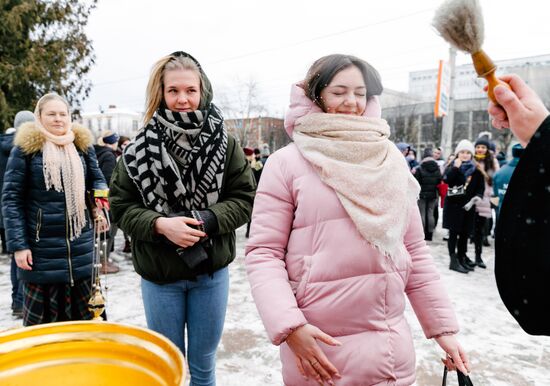 Освящение зачеток в Иванове