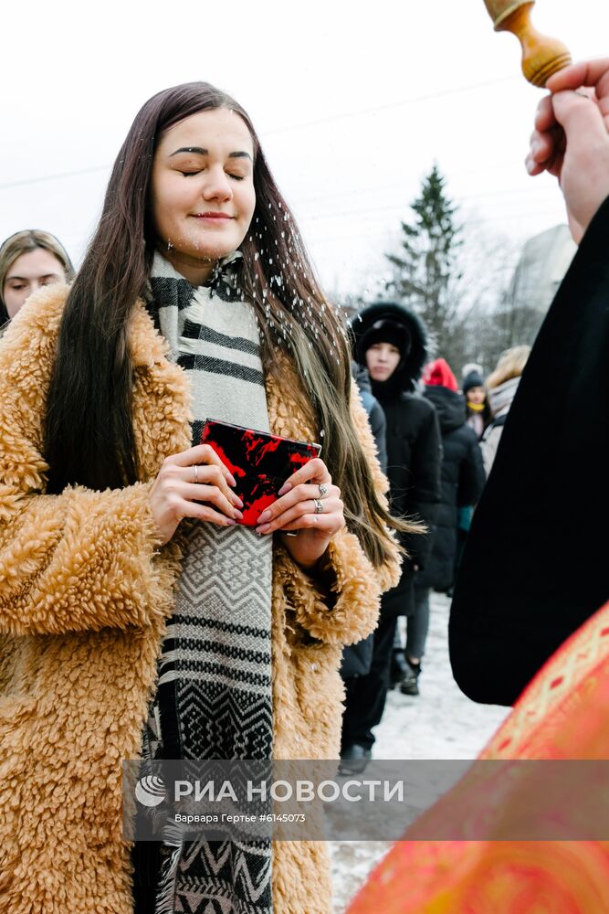 Освящение зачеток в Иванове