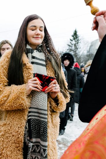 Освящение зачеток в Иванове
