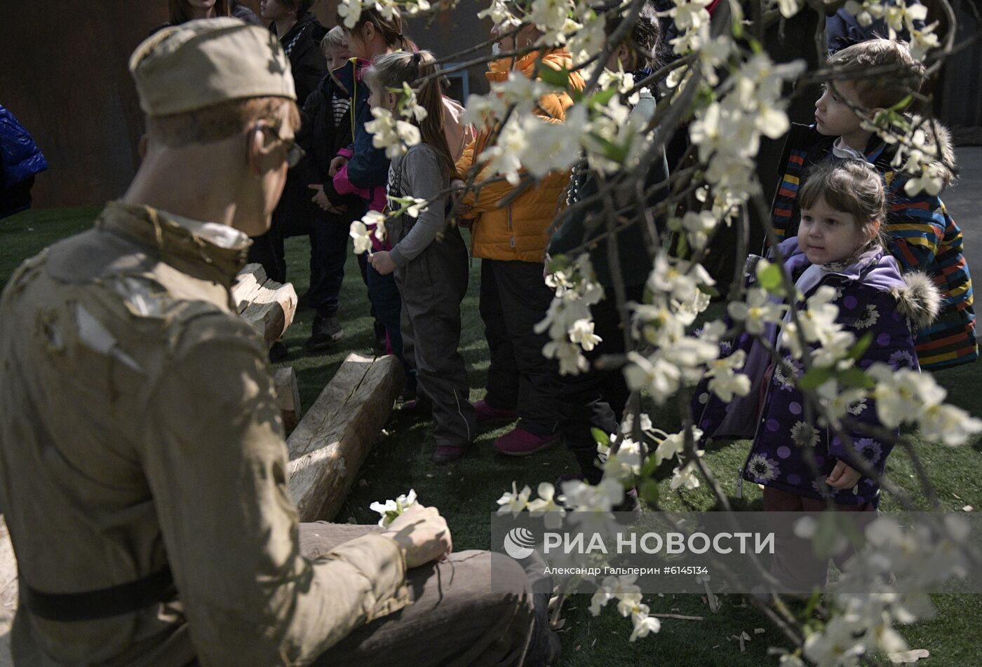 Всероссийская акция памяти "Блокадный хлеб" в Санкт-Петербурге