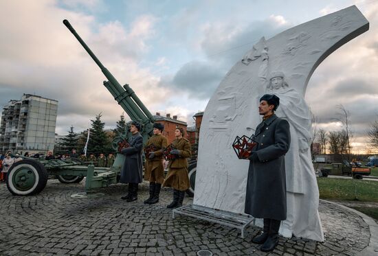 Всероссийская акция памяти "Блокадный хлеб" в Санкт-Петербурге