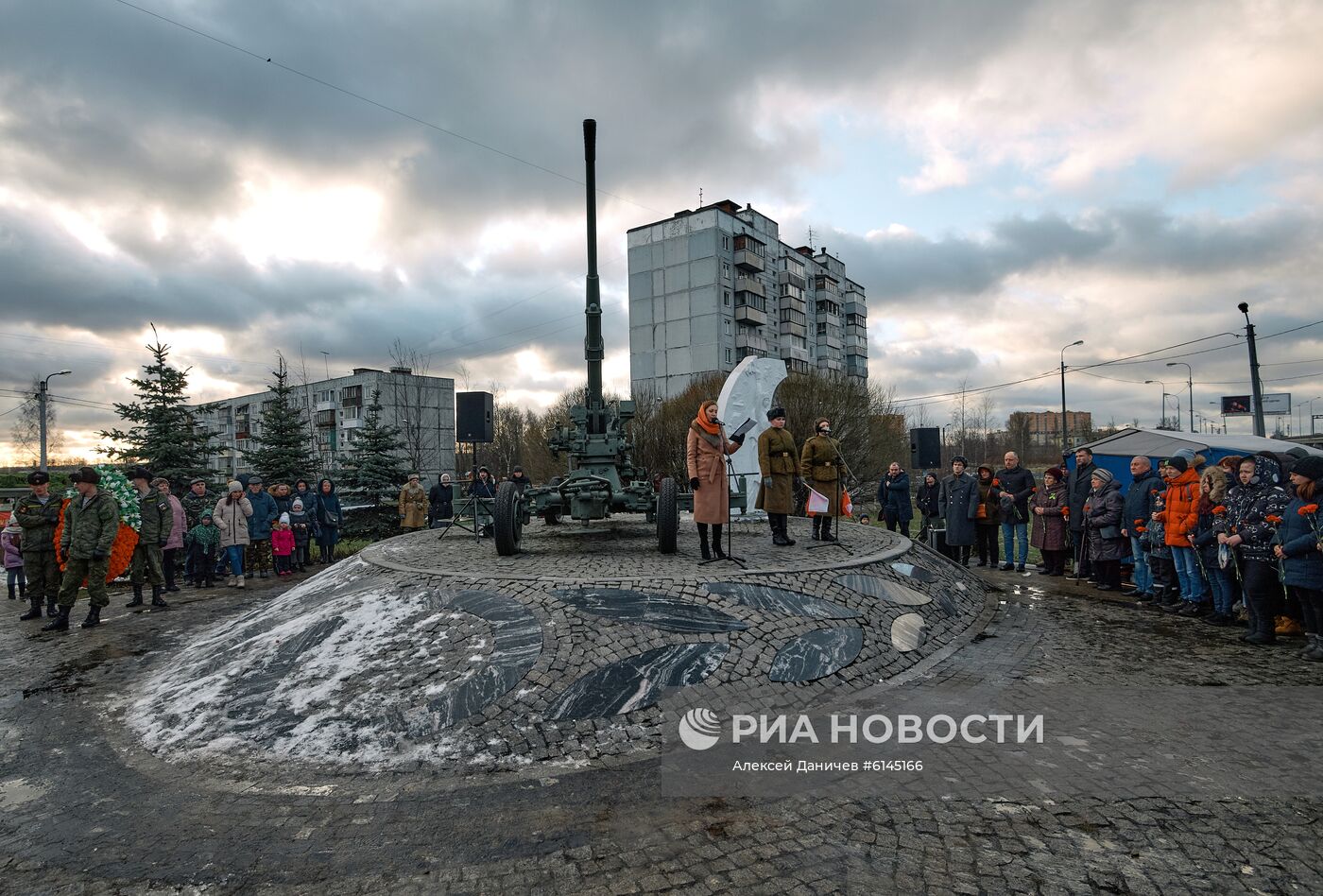 Всероссийская акция памяти "Блокадный хлеб" в Санкт-Петербурге