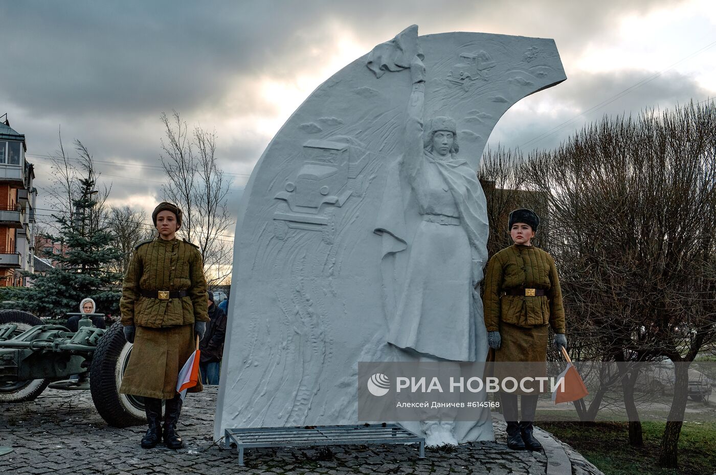 Всероссийская акция памяти "Блокадный хлеб" в Санкт-Петербурге