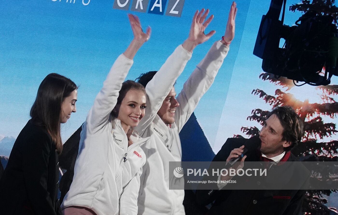 Фигурное катание. Чемпионат Европы. Танцы. Произвольная программа