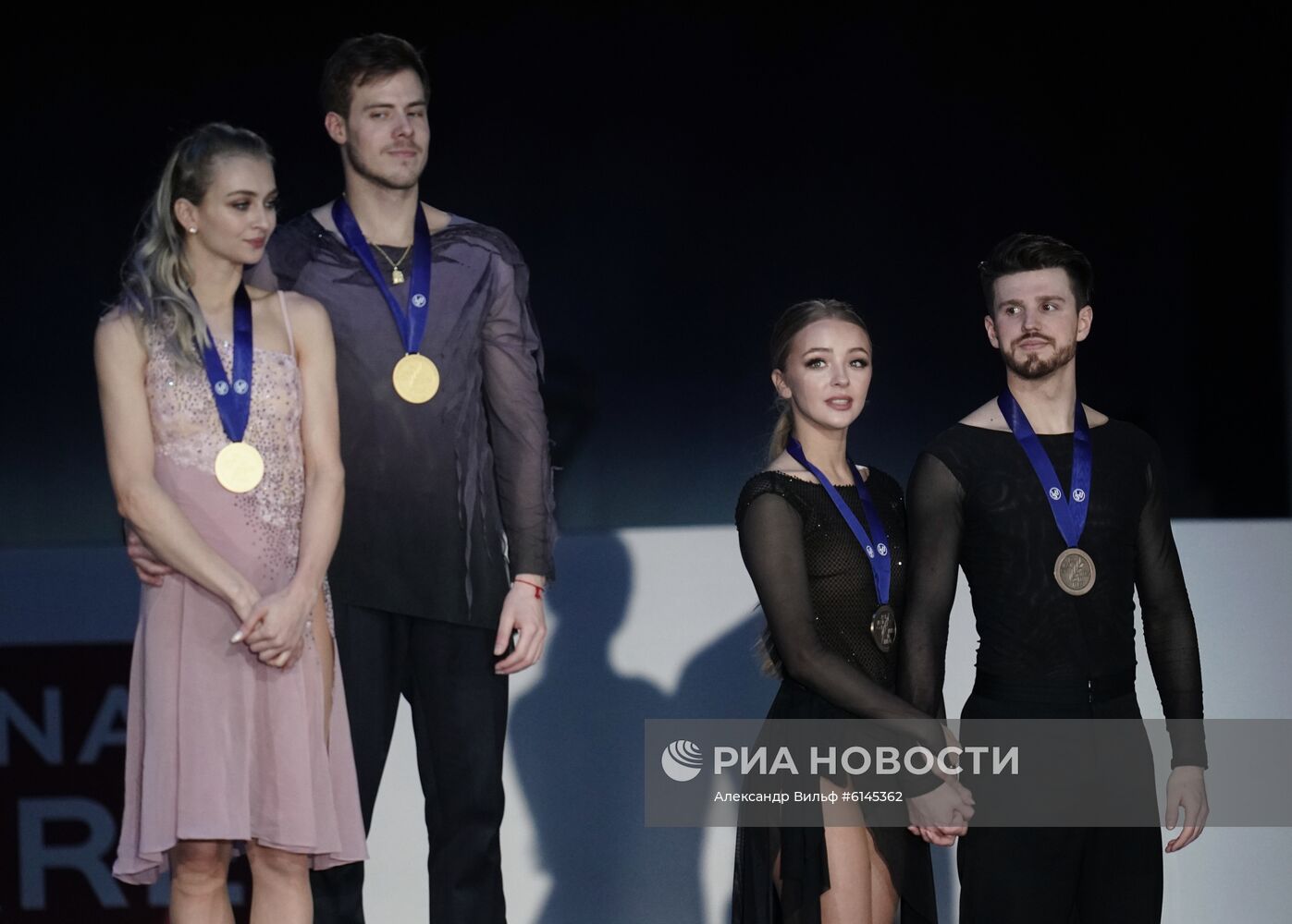 Фигурное катание. Чемпионат Европы. Танцы. Церемония награждения