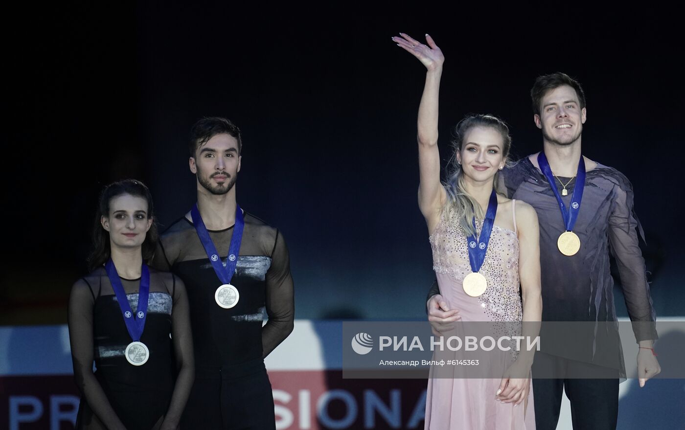 Фигурное катание. Чемпионат Европы. Танцы. Церемония награждения