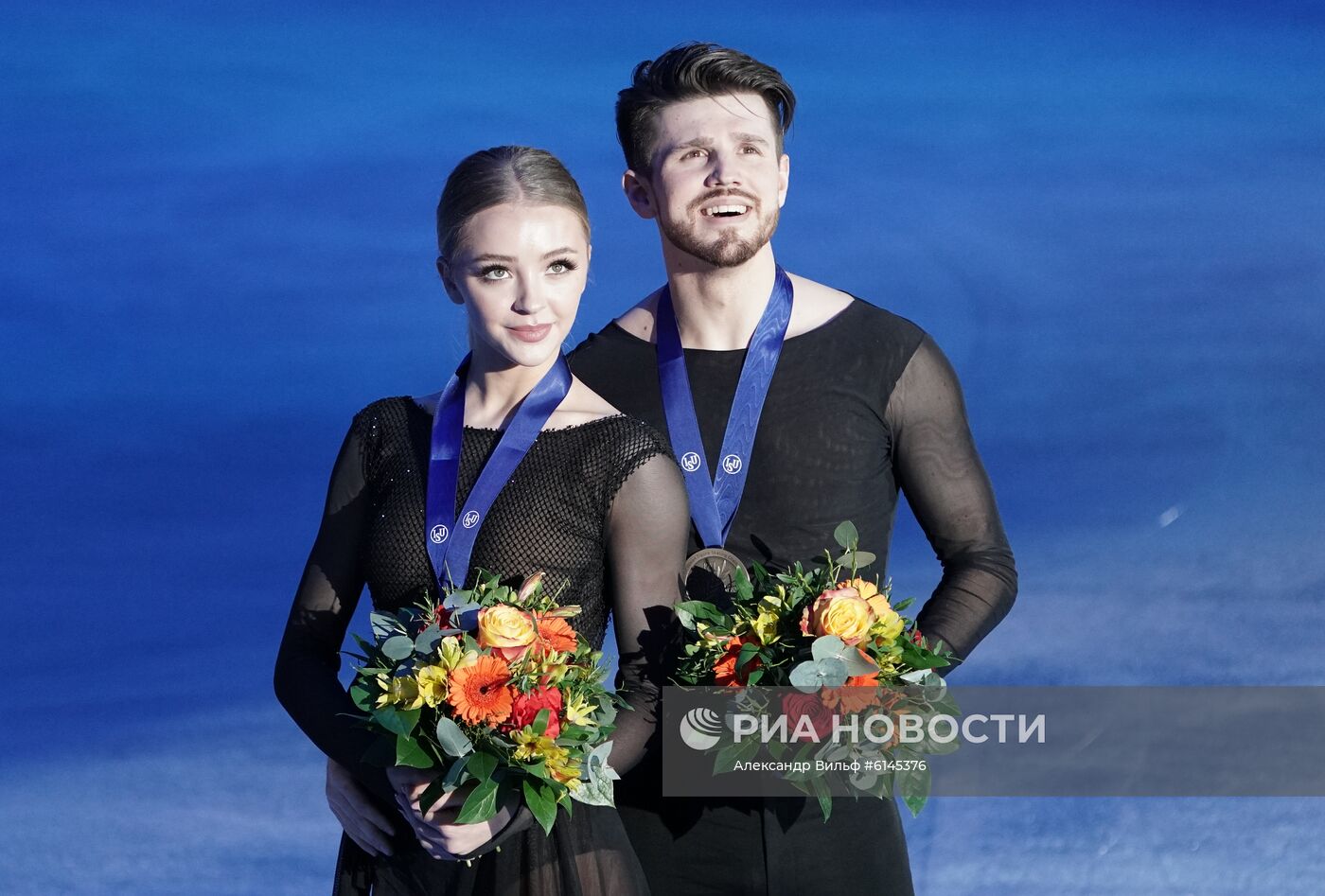 Фигурное катание. Чемпионат Европы. Танцы. Церемония награждения