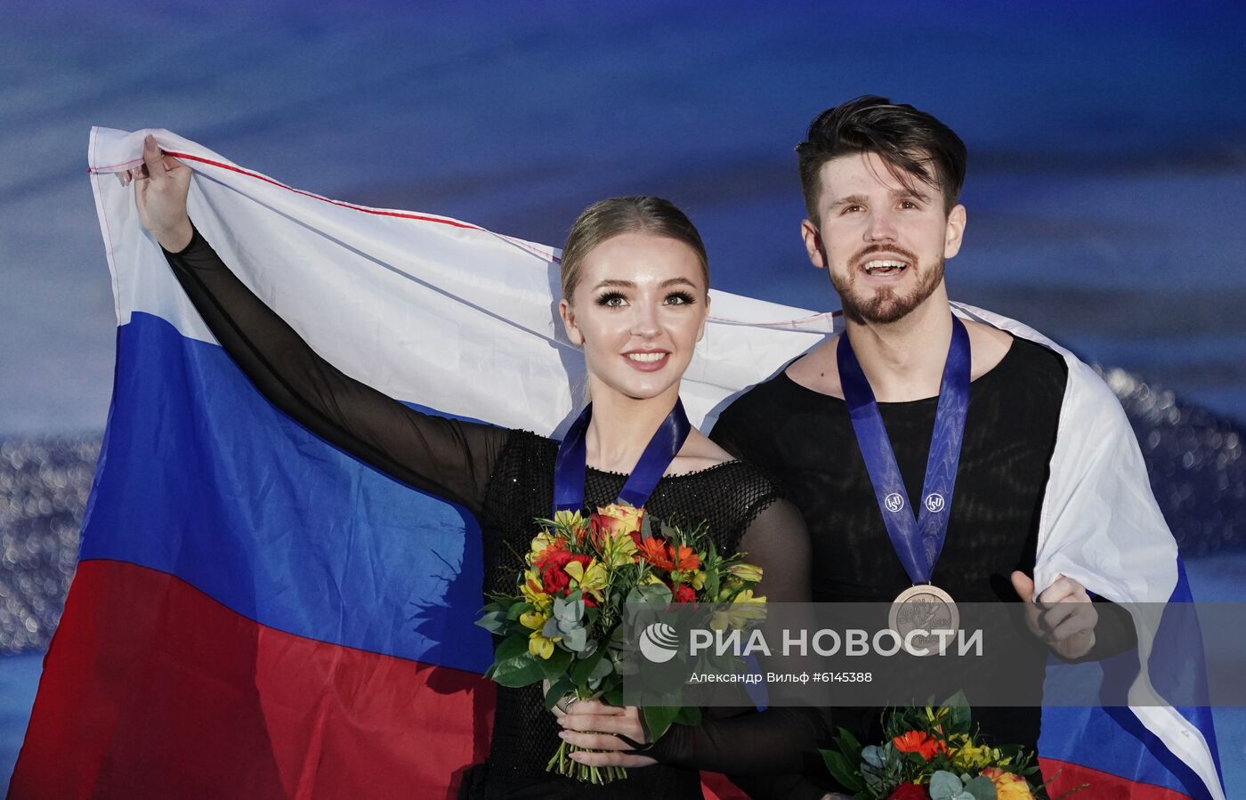 Фигурное катание. Чемпионат Европы. Танцы. Церемония награждения