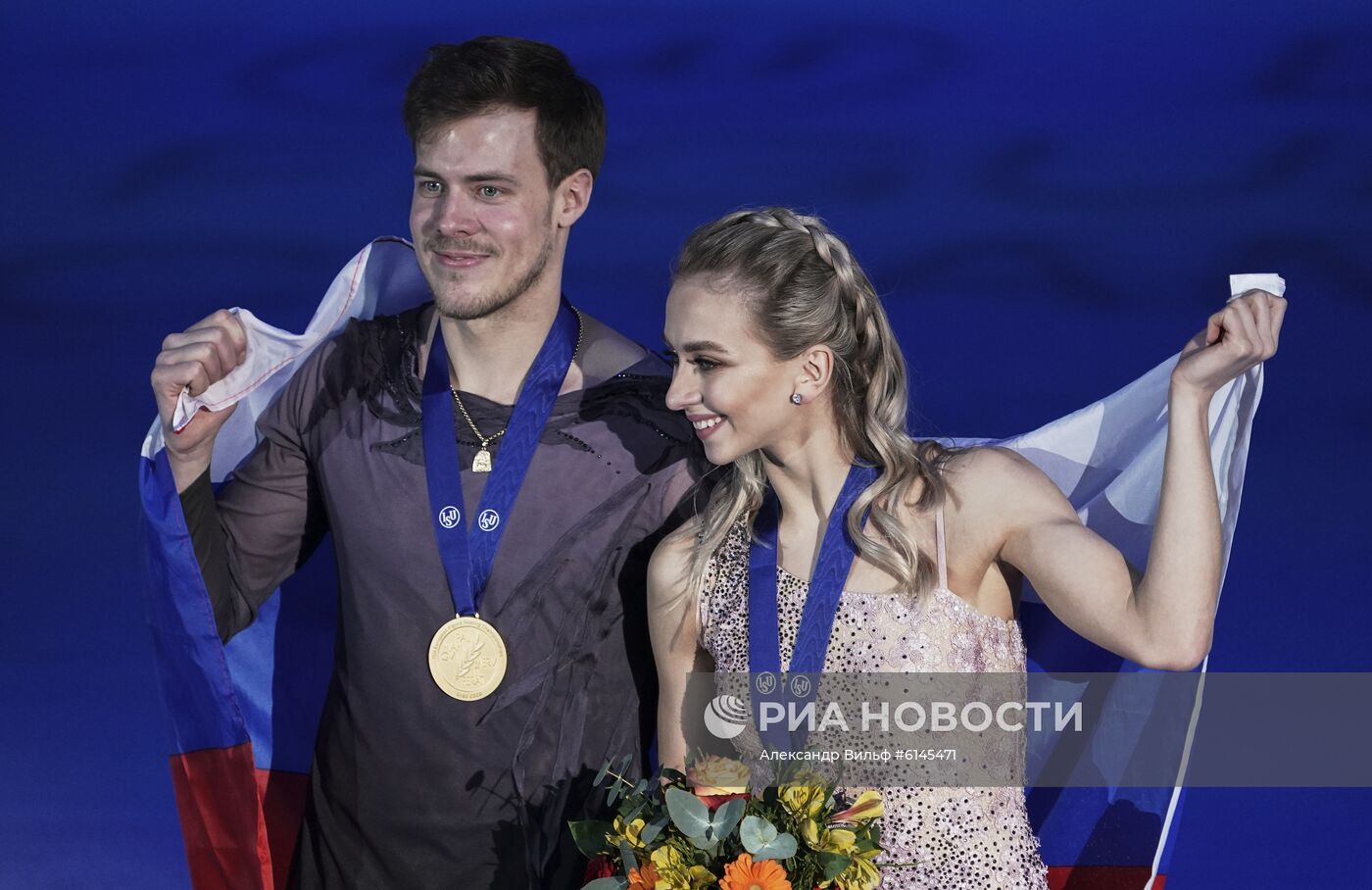 Фигурное катание. Чемпионат Европы. Танцы. Церемония награждения