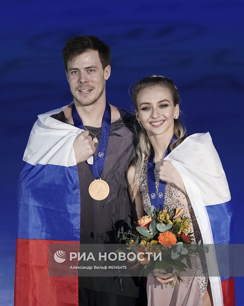Фигурное катание. Чемпионат Европы. Танцы. Церемония награждения