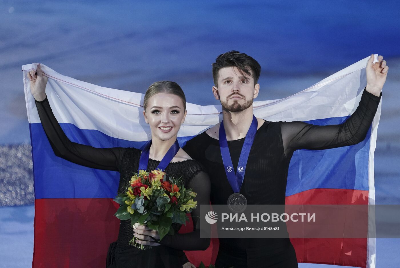 Фигурное катание. Чемпионат Европы. Танцы. Церемония награждения