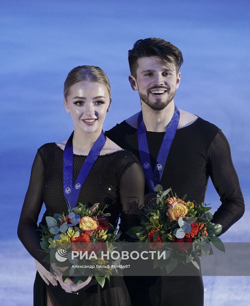Фигурное катание. Чемпионат Европы. Танцы. Церемония награждения