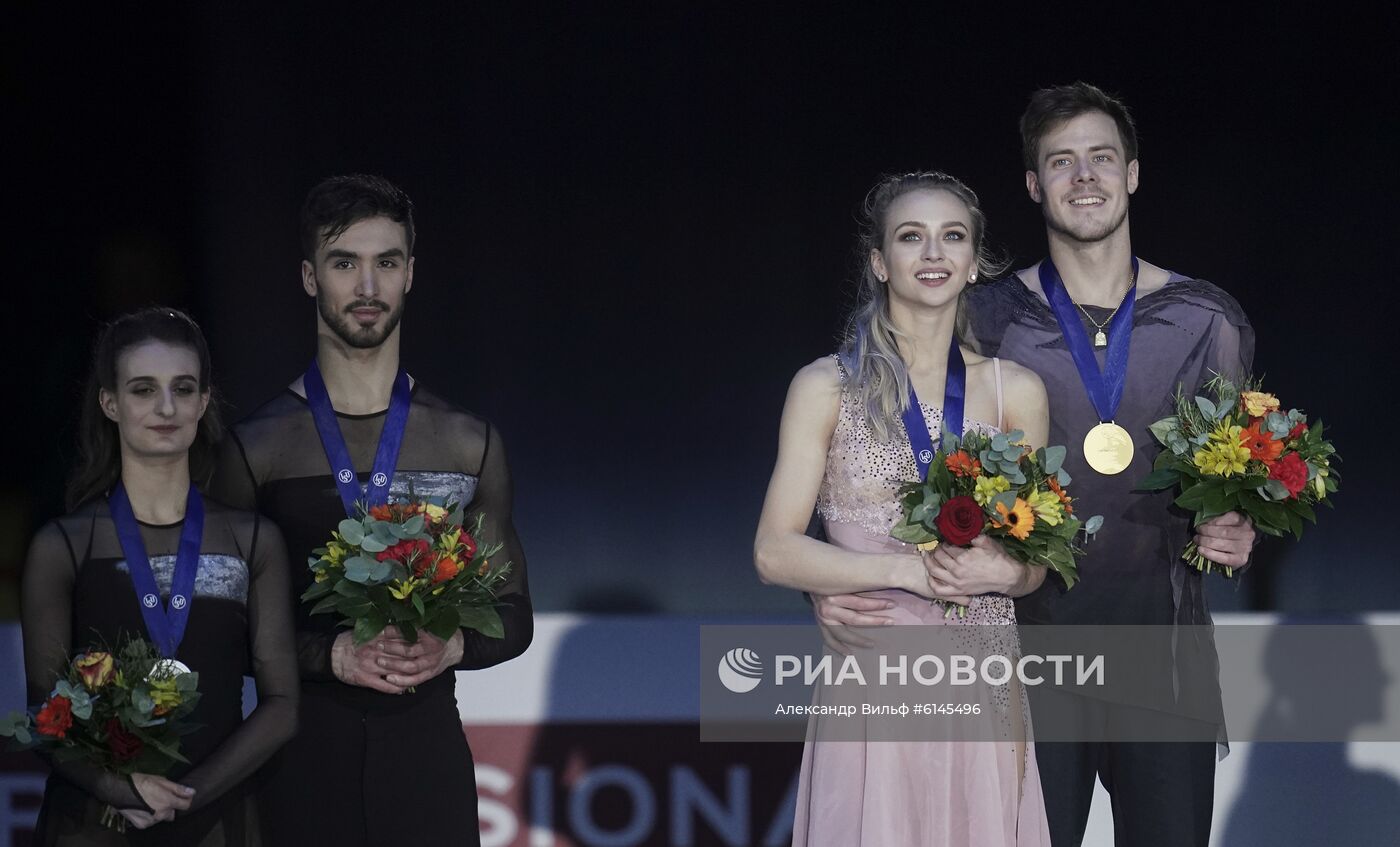 Фигурное катание. Чемпионат Европы. Танцы. Церемония награждения