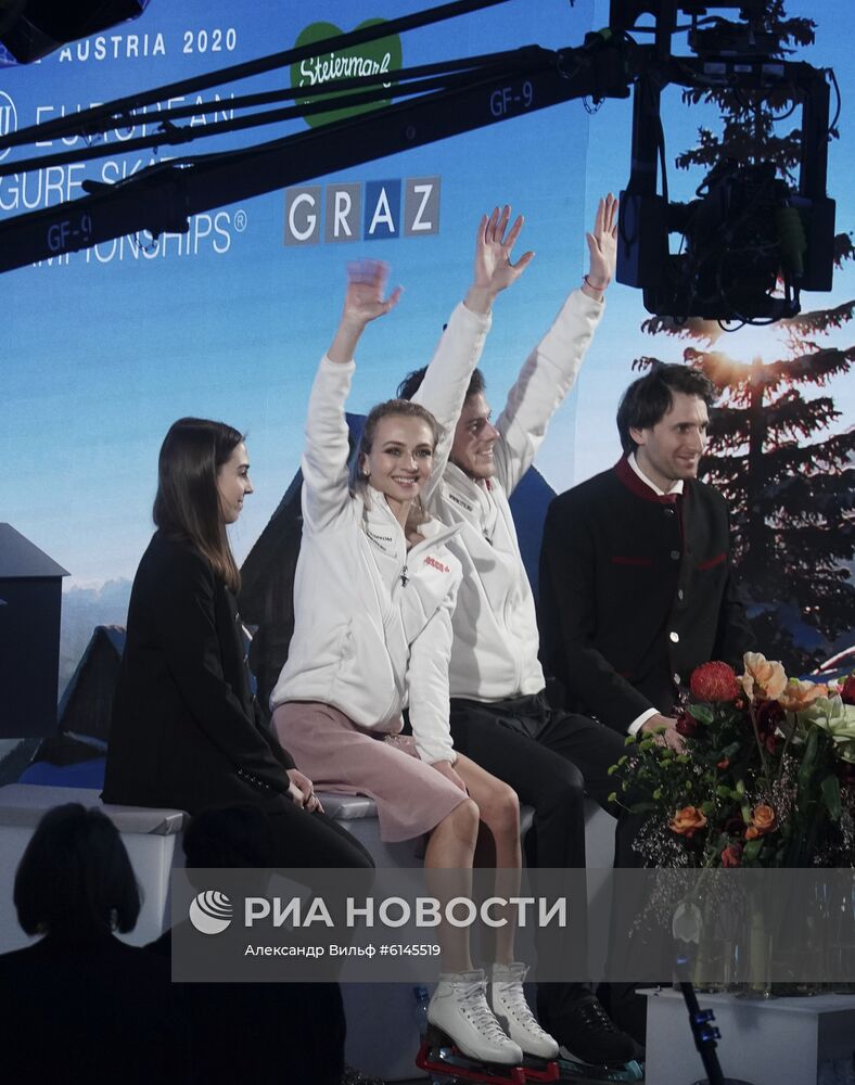 Фигурное катание. Чемпионат Европы. Танцы. Произвольная программа