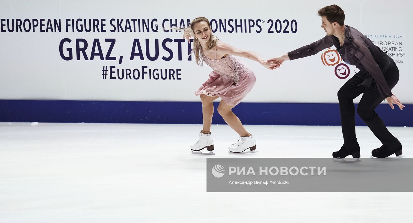 Фигурное катание. Чемпионат Европы. Танцы. Произвольная программа