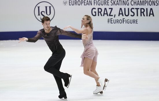 Фигурное катание. Чемпионат Европы. Танцы. Произвольная программа