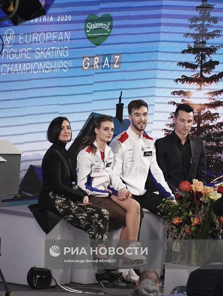 Фигурное катание. Чемпионат Европы. Танцы. Произвольная программа