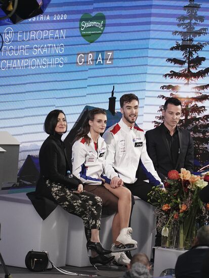 Фигурное катание. Чемпионат Европы. Танцы. Произвольная программа