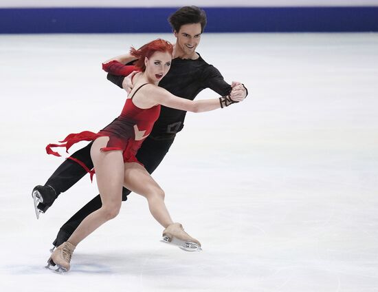 Фигурное катание. Чемпионат Европы. Танцы. Произвольная программа