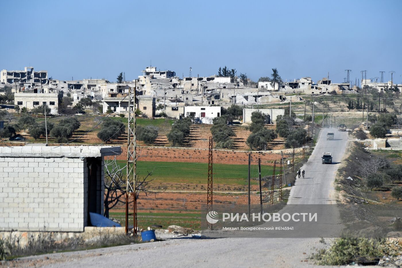 Ситуация в населенном пункте ад-Дейр аш-Шаркий в Сирии