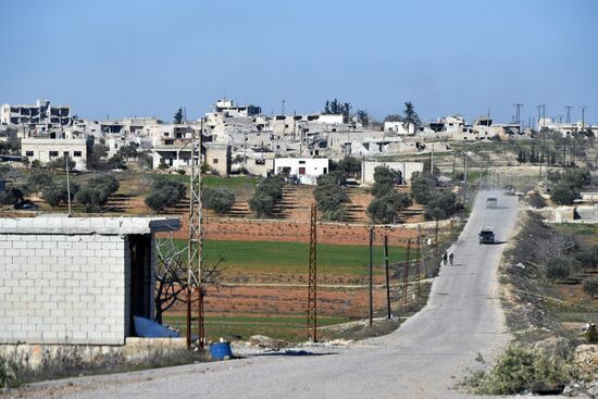 Ситуация в населенном пункте ад-Дейр аш-Шаркий в Сирии