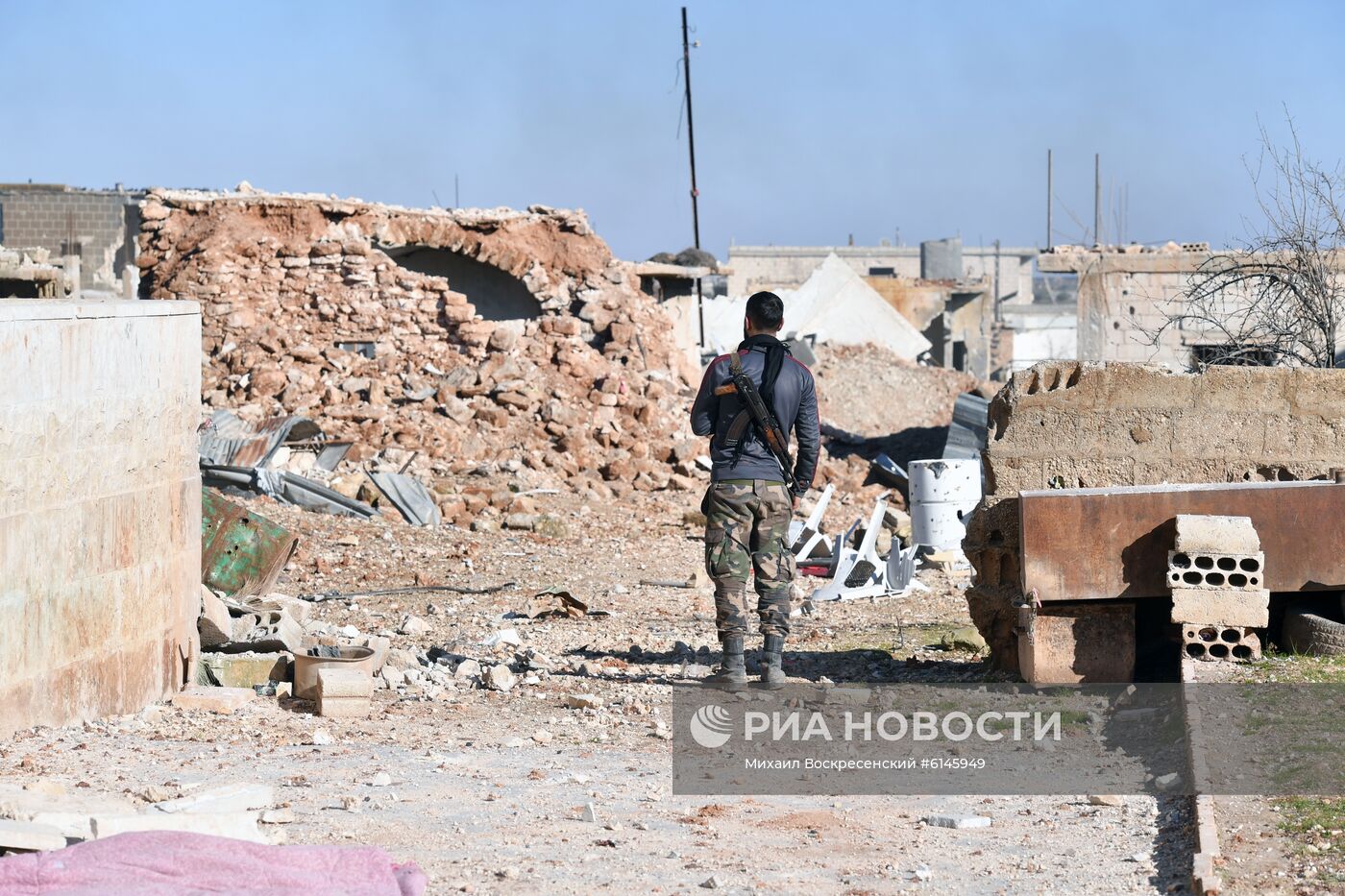 Ситуация в населенном пункте ад-Дейр аш-Шаркий в Сирии