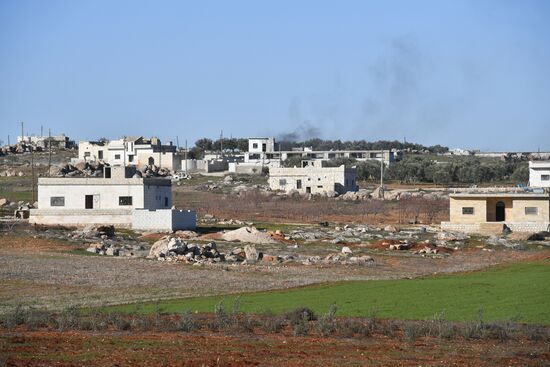 Ситуация в населенном пункте ад-Дейр аш-Шаркий в Сирии