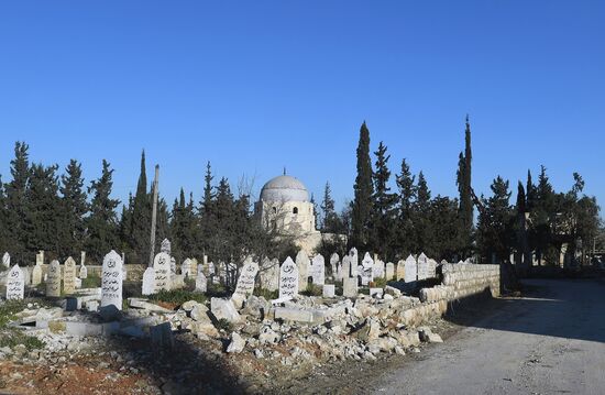 Ситуация в населенном пункте ад-Дейр аш-Шаркий в Сирии