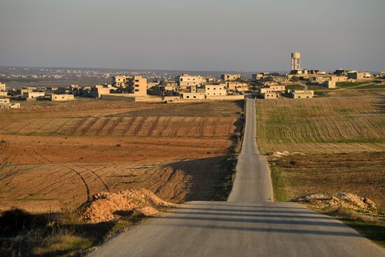 Ситуация в населенном пункте ад-Дейр аш-Шаркий в Сирии