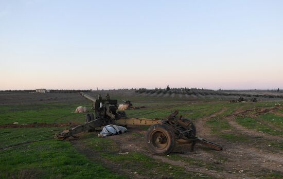 Ситуация в населенном пункте ад-Дейр аш-Шаркий в Сирии