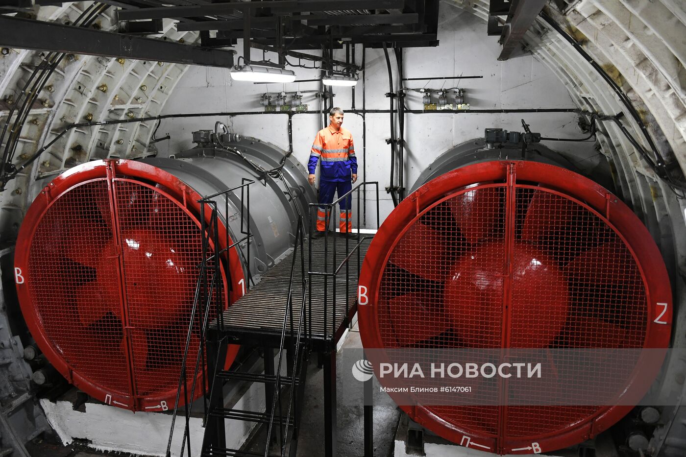 Система вентиляции в московском метро