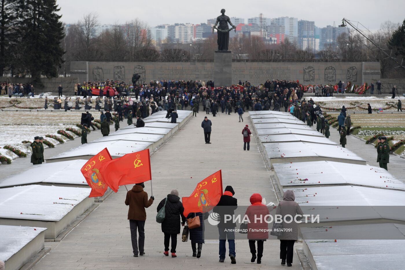 Мероприятия, посвященные 76-й годовщине полного освобождения Ленинграда от фашистской блокады