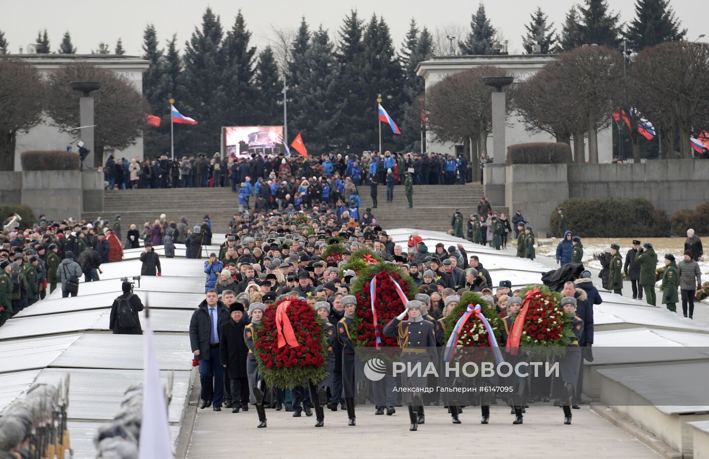 Мероприятия, посвященные 76-й годовщине полного освобождения Ленинграда от фашистской блокады