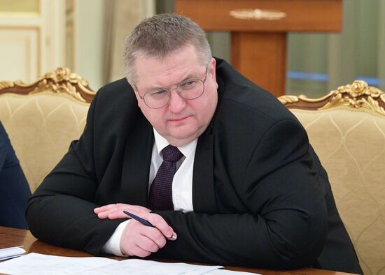 Премьер-министр РФ М. Мишустин провел совещание с вице-премьерами РФ