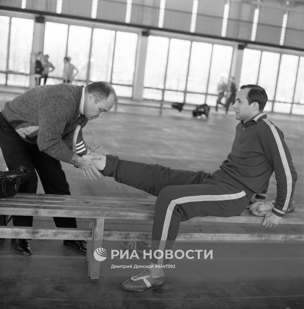 Советский легкоатлет Валерий Брумель