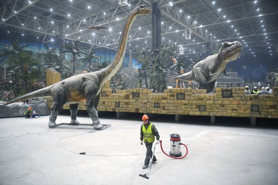 Строительство парка "Остров мечты"