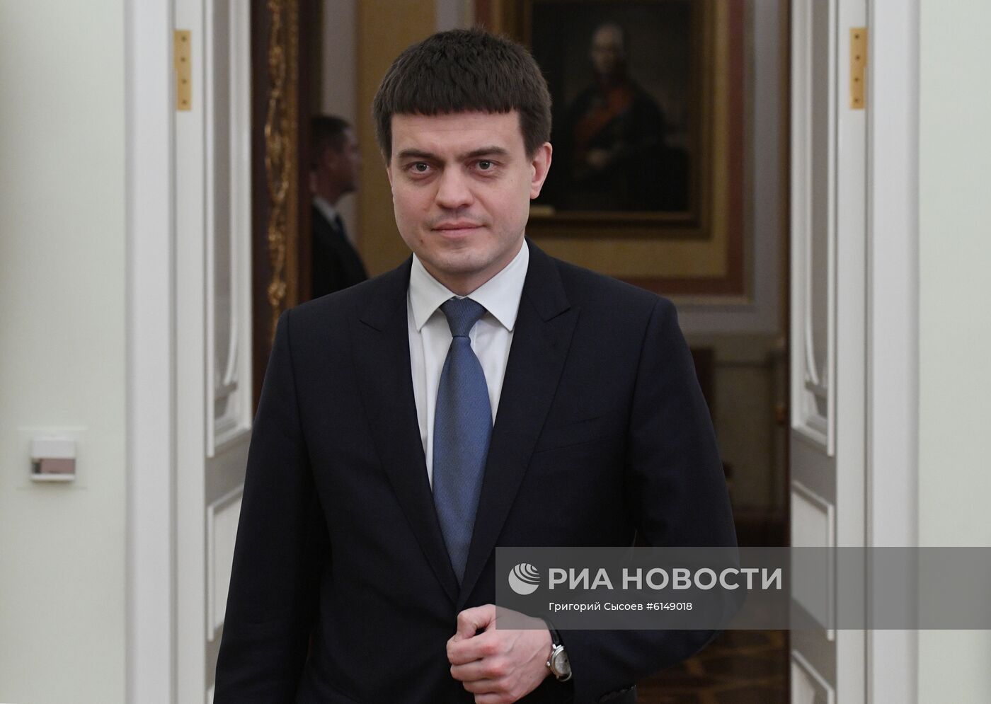 Президент РФ В. Путин встретился с бывшими членами правительства РФ