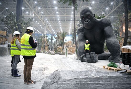 Строительство парка "Остров мечты"