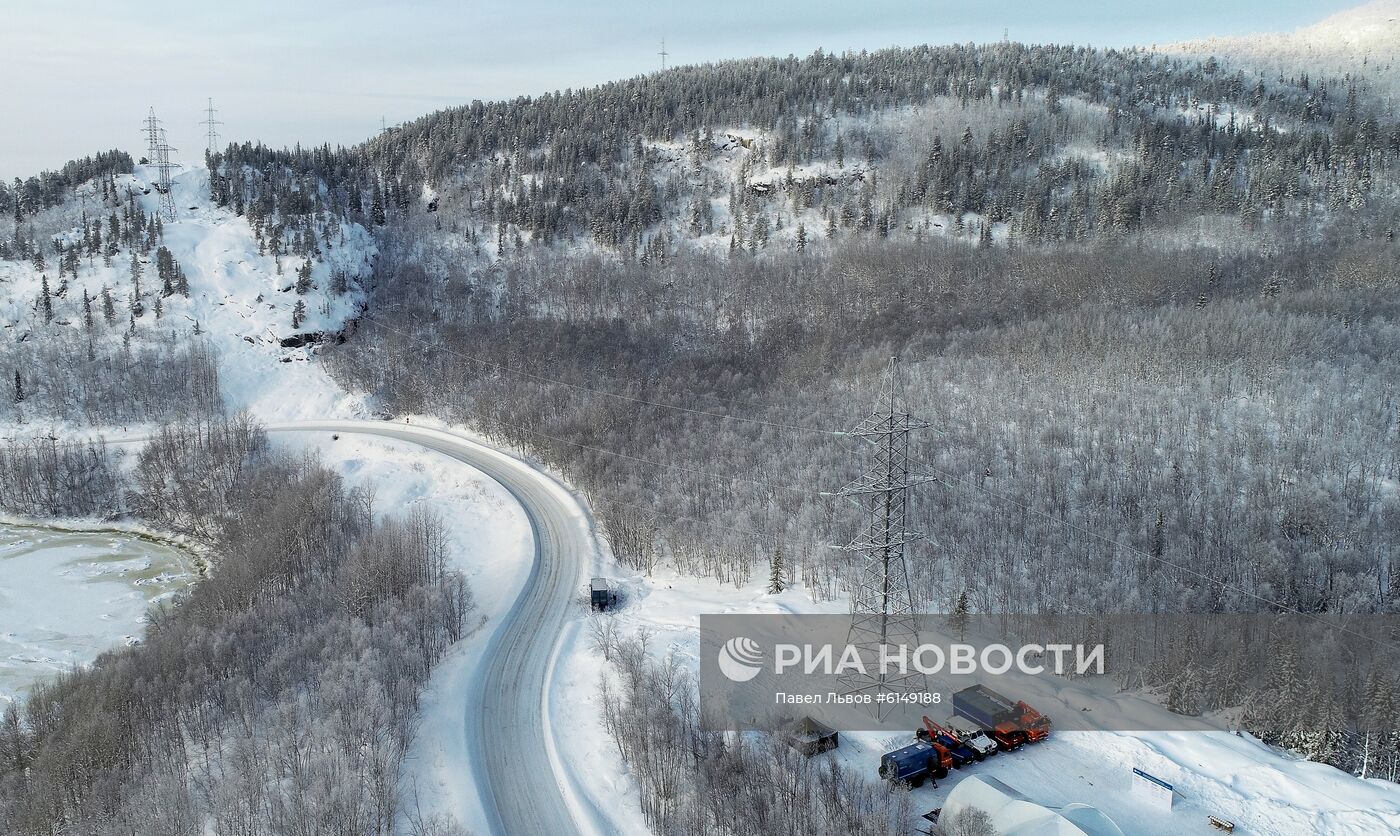 ЛЭП для электроснабжения стройки "Новатэк" запустили под Мурманском