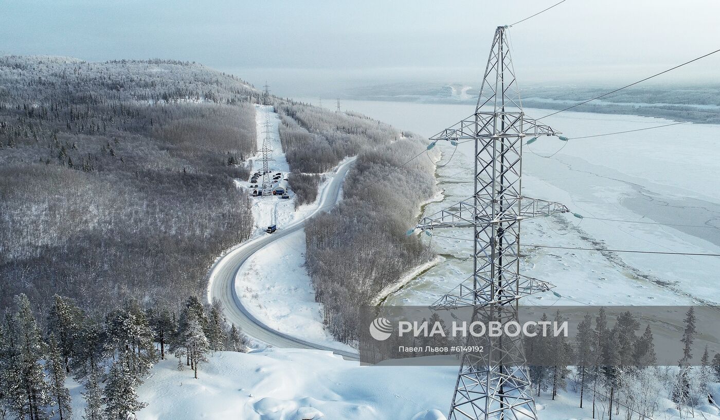 ЛЭП для электроснабжения стройки "Новатэк" запустили под Мурманском