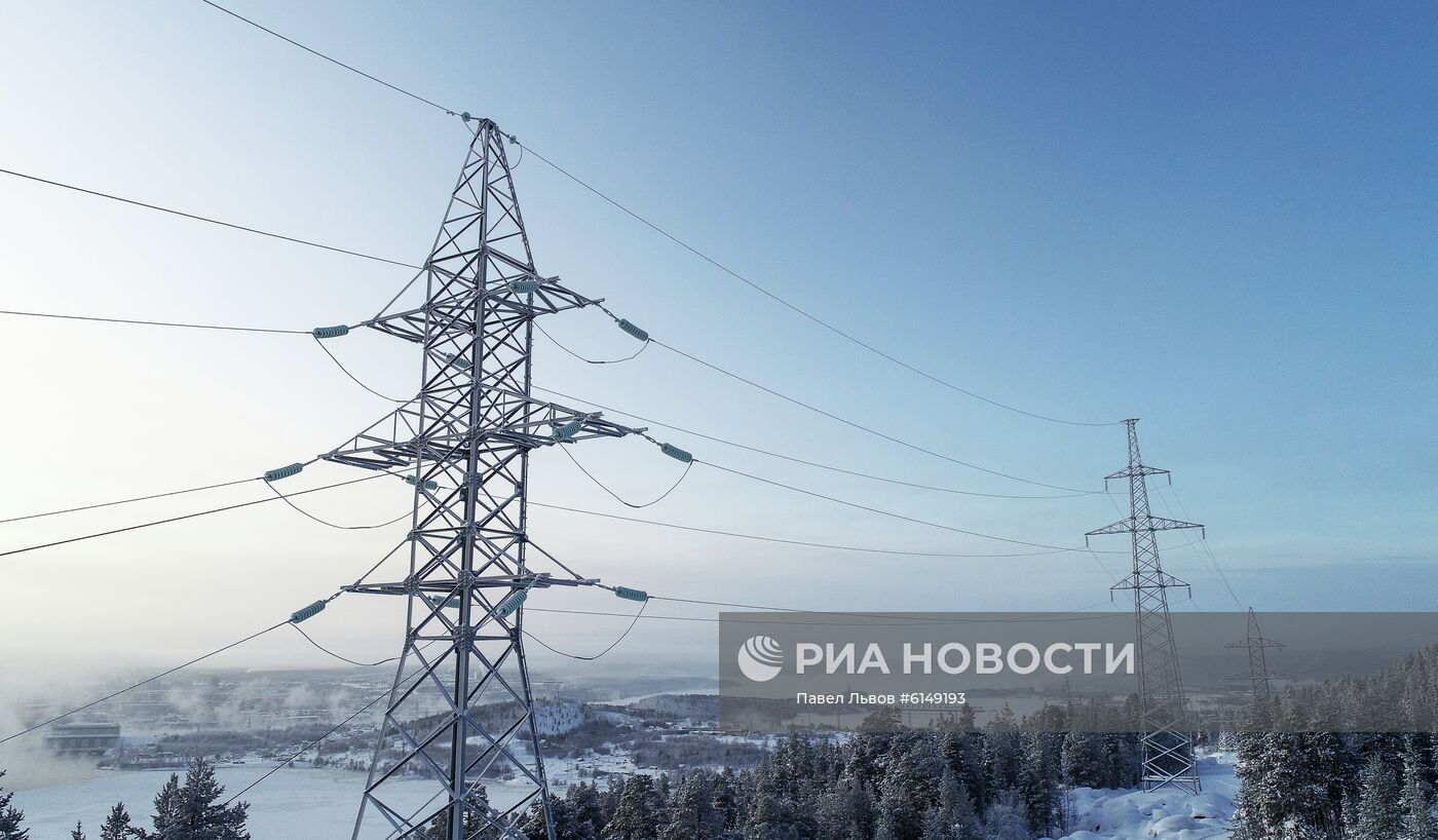 ЛЭП для электроснабжения стройки "Новатэк" запустили под Мурманском