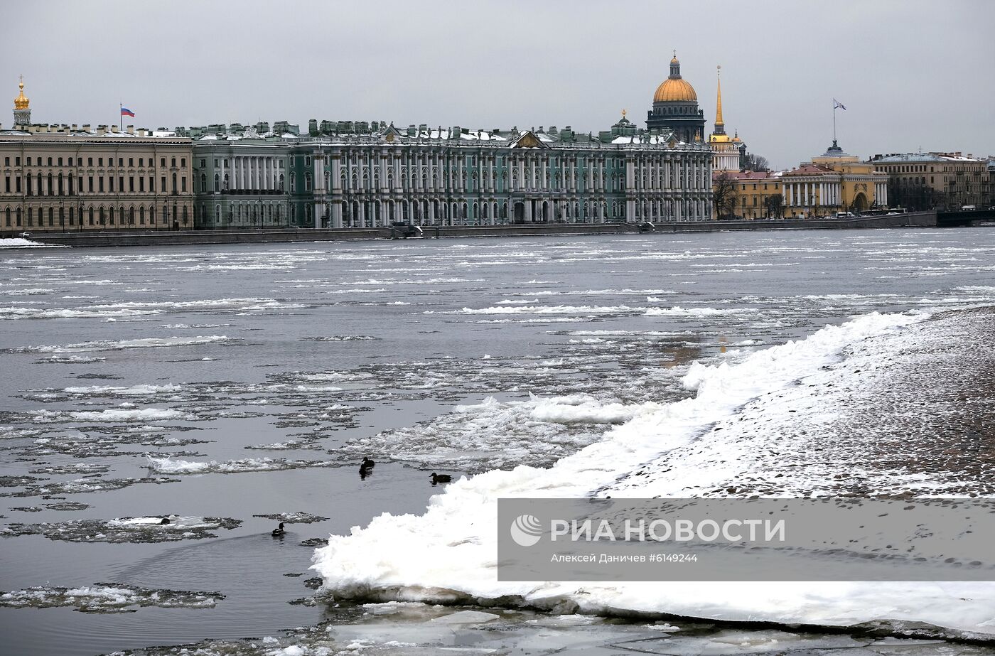 Зима в Санкт-Петербурге