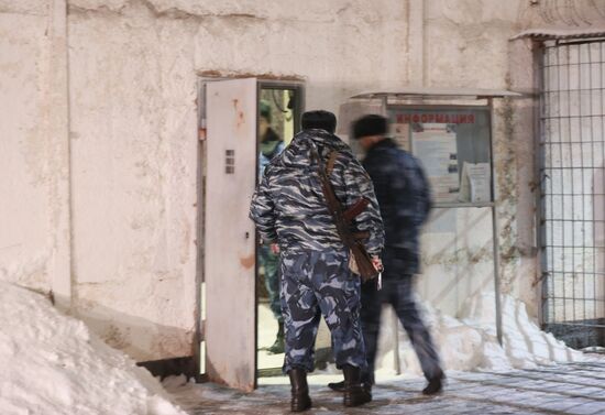 Ситуация у ИК-1, где отбывает наказание за контрабанду наркотиков израильтянка Н. Иссахар