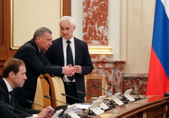 Премьер-министр РФ М. Мишустин провел заседание правительства РФ