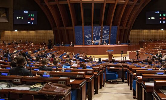 Зимняя сессия ПАСЕ