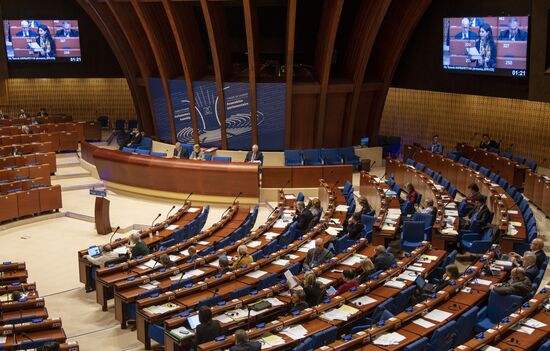 Зимняя сессия ПАСЕ