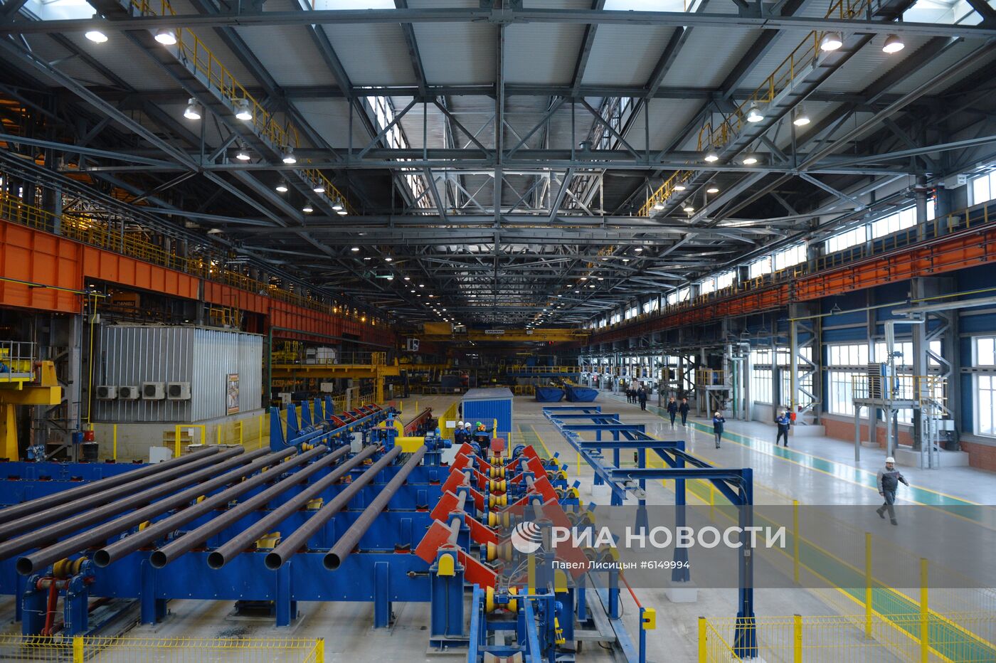 Ввод в эксплуатацию нового комплекса термообработки труб в Свердловской области